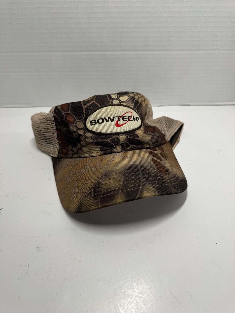 Bowtech Archery Camo Mesh Back Trucker Hat Strapback
